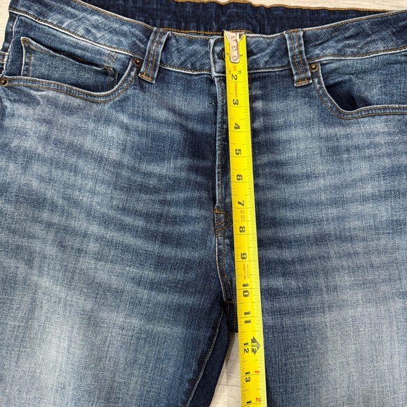 Buffalo David Bitton Faded Blue Relaxed Straight Driven Jeans Size 36 Inseam 27 - Picture 12 of 17